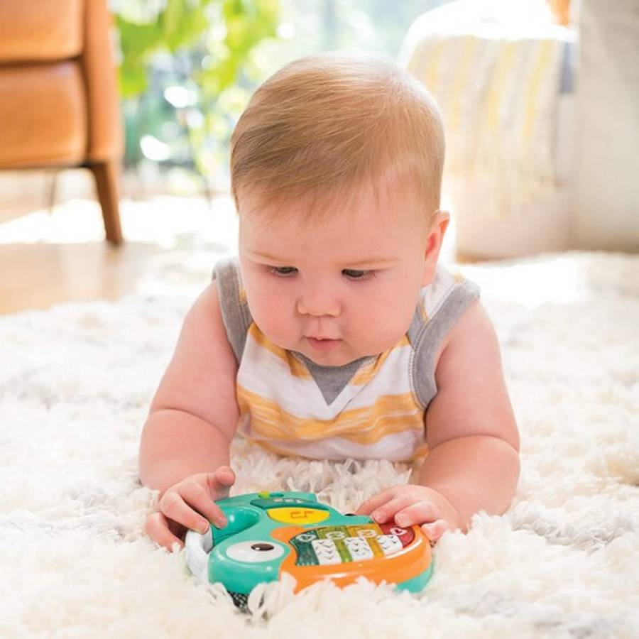 First Reaction to Music: Rhythm and Emotion Image | Celebrating Baby Milestones: Beyond the Basics | Mamas & Papas blog