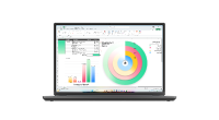 Open Windows device with a Gantt chart on the screen