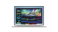 An open 2-in-1 device