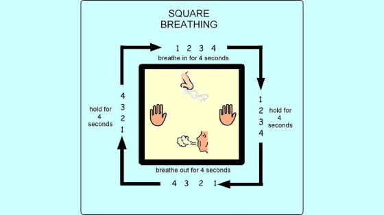Square Breathing Technique