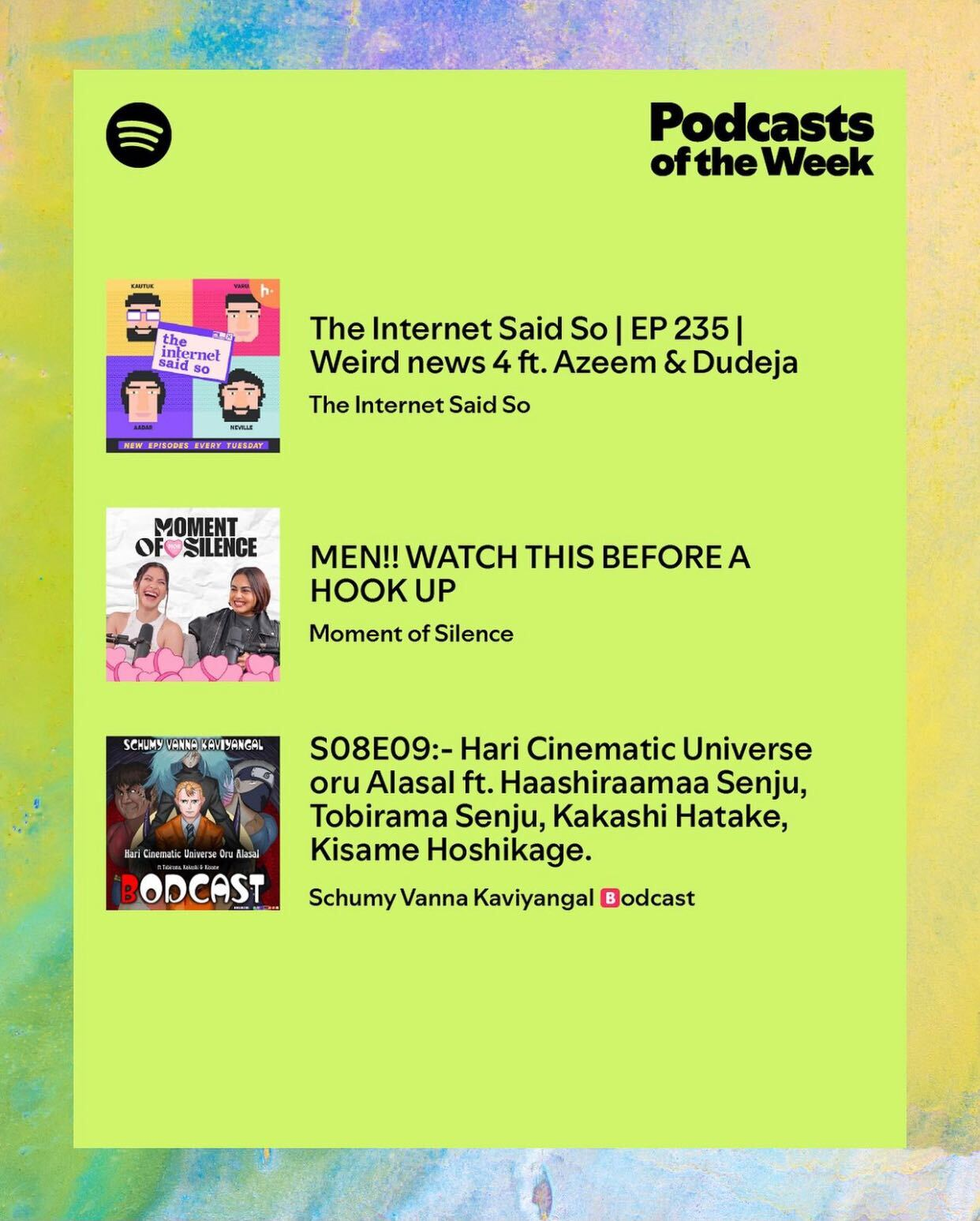 Spotify’s Podcasts of the Week
