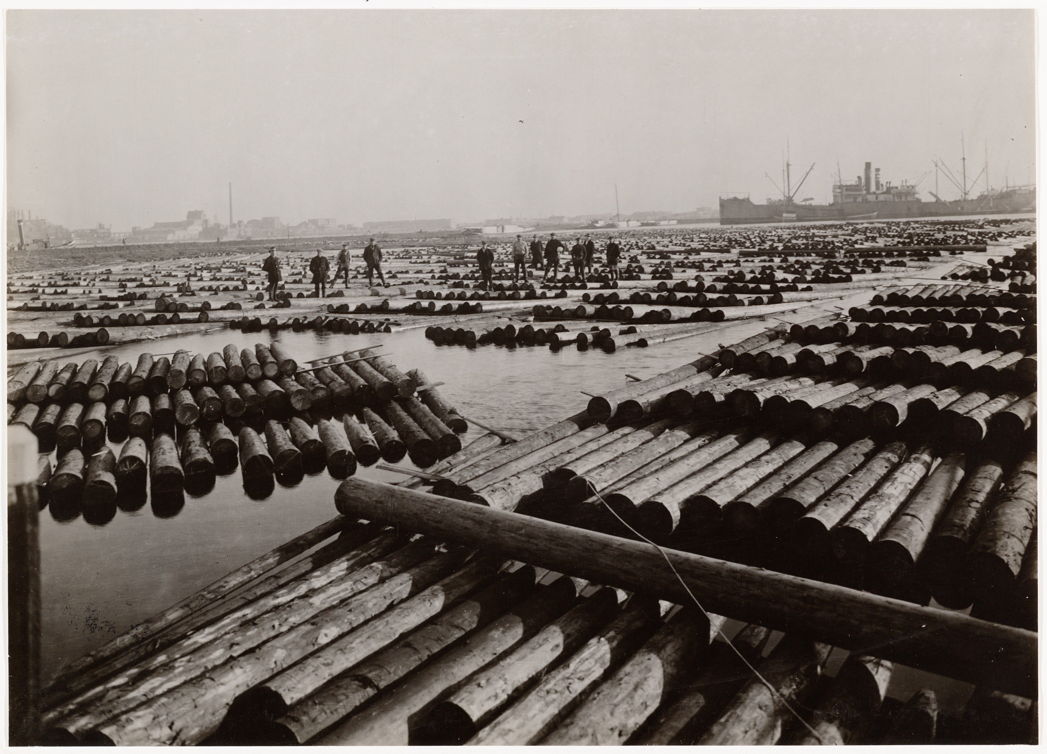 Nieuwe Houthaven historisch beeld