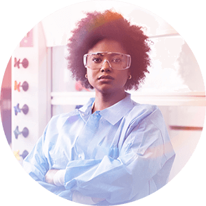 Black woman scientist