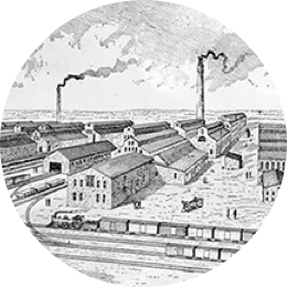 1886 P&G plant