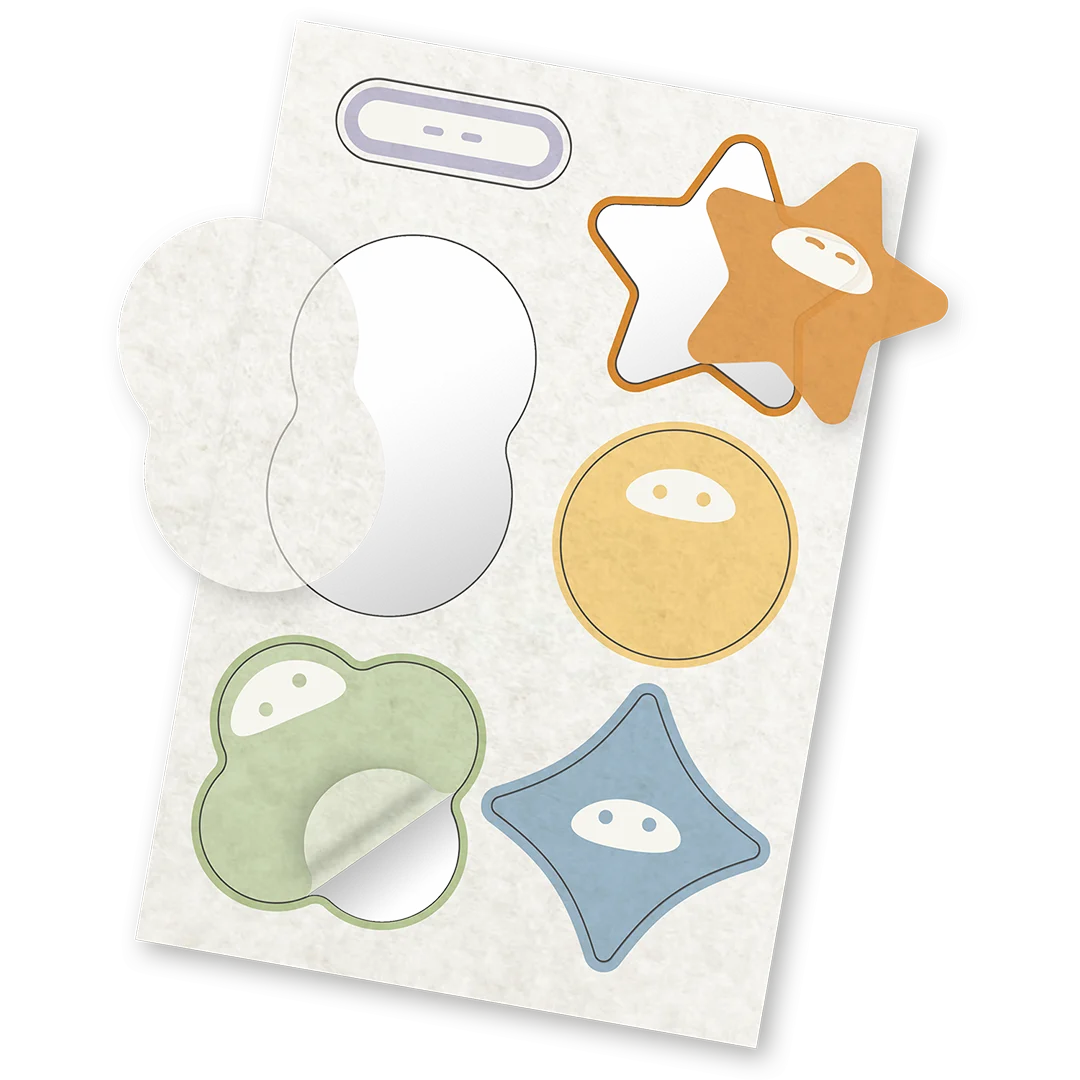 sticker sheets 和紙貼紙