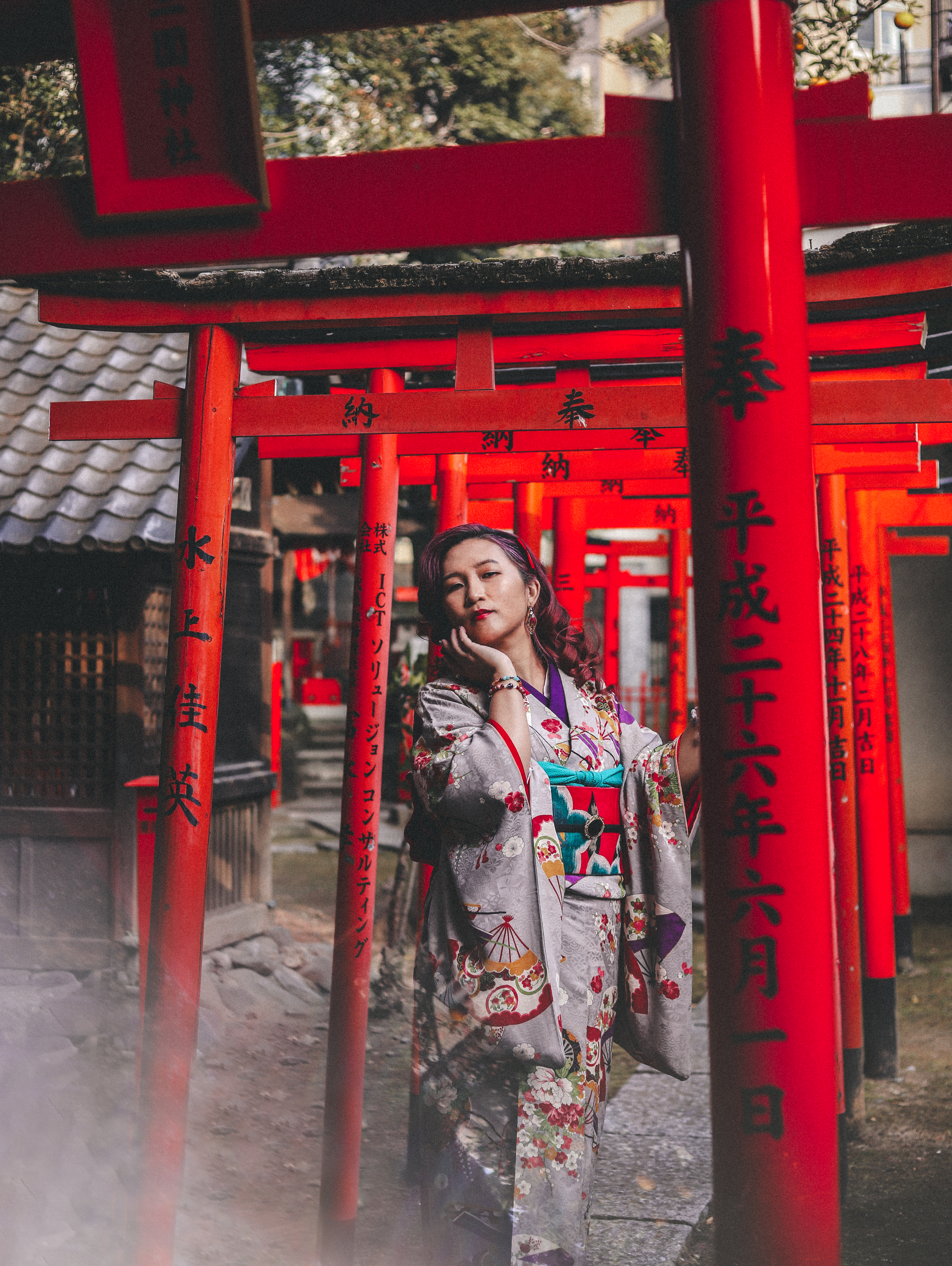 Kimono detail