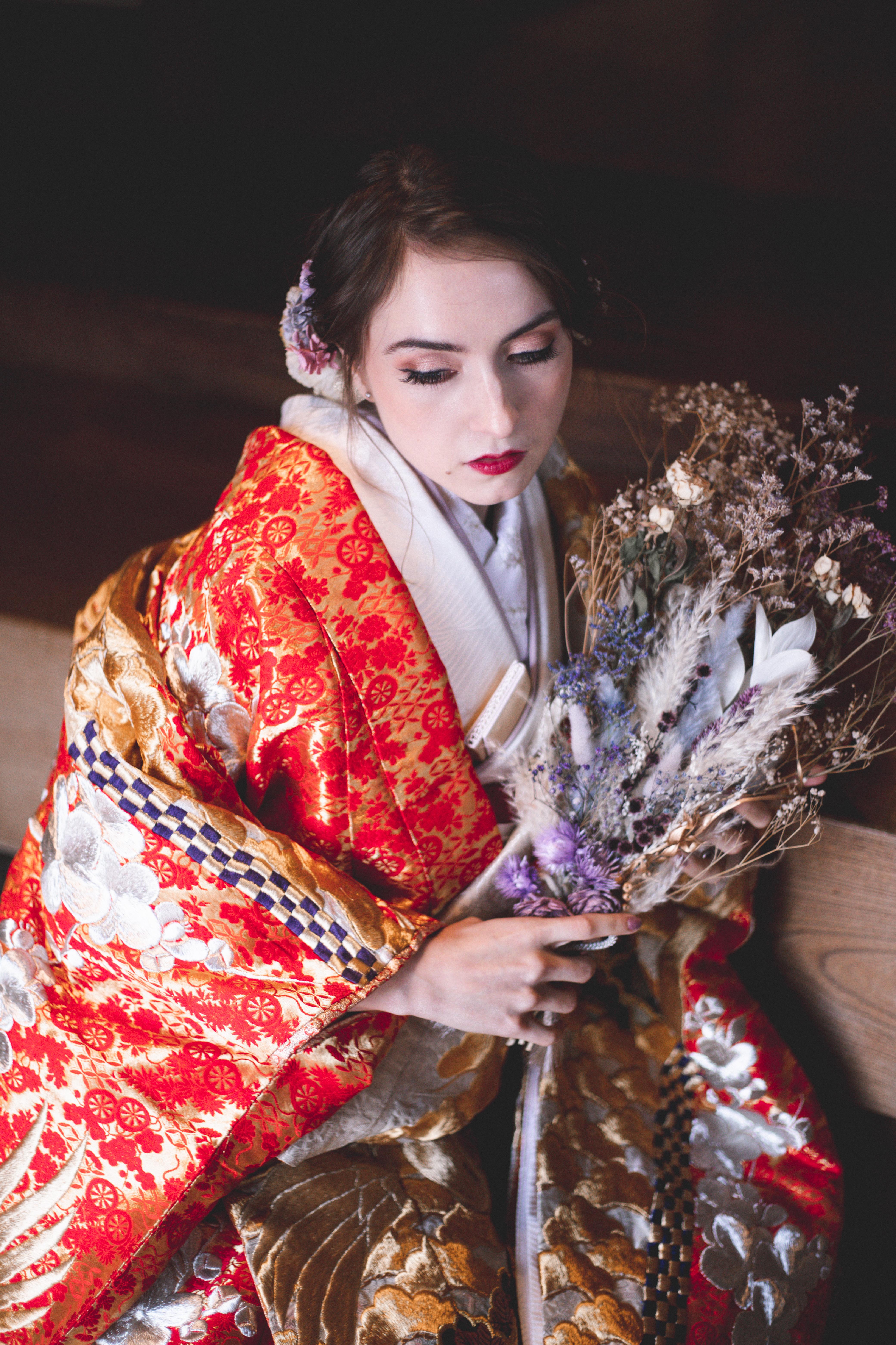 Kimono portrait
