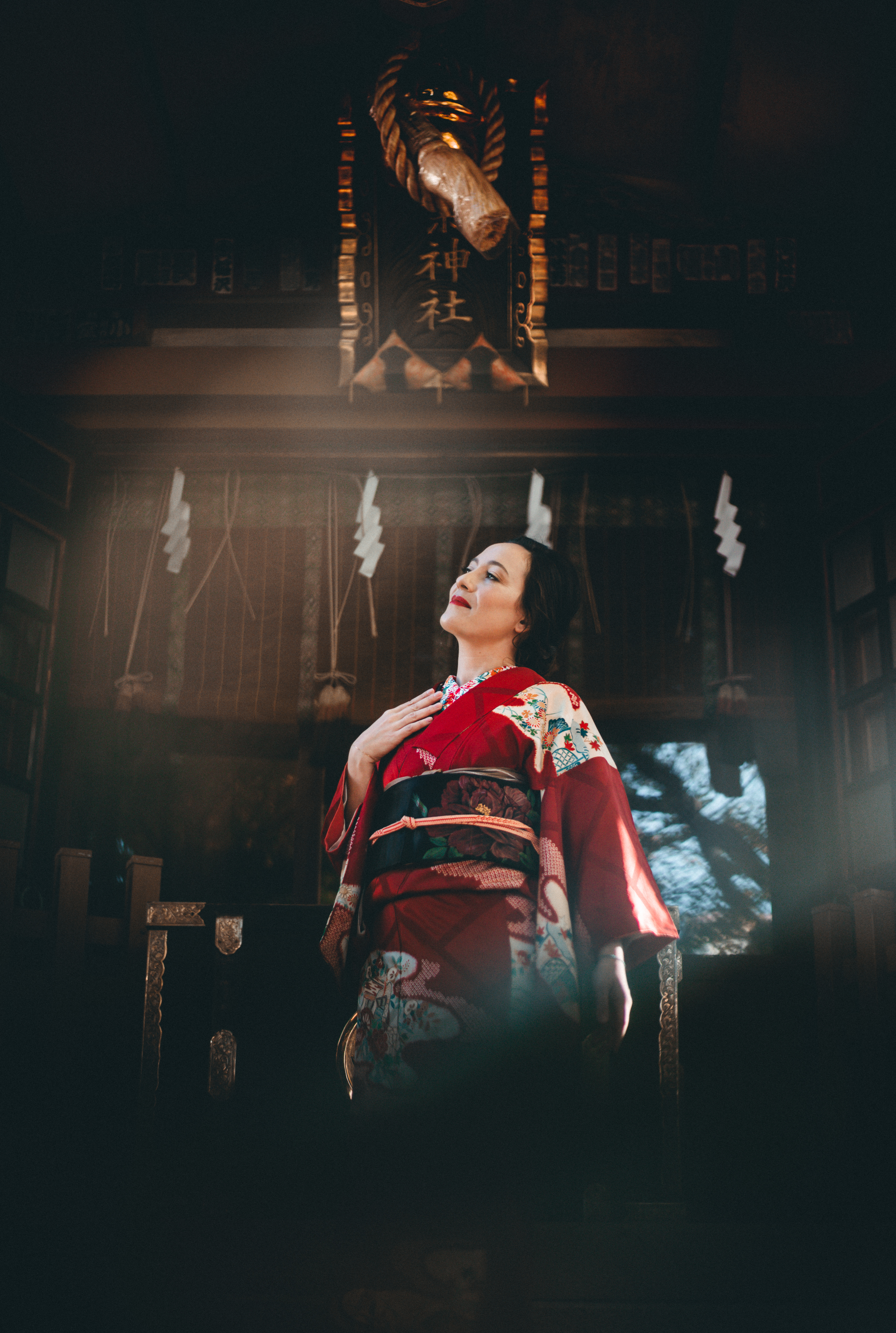 Kimono portrait