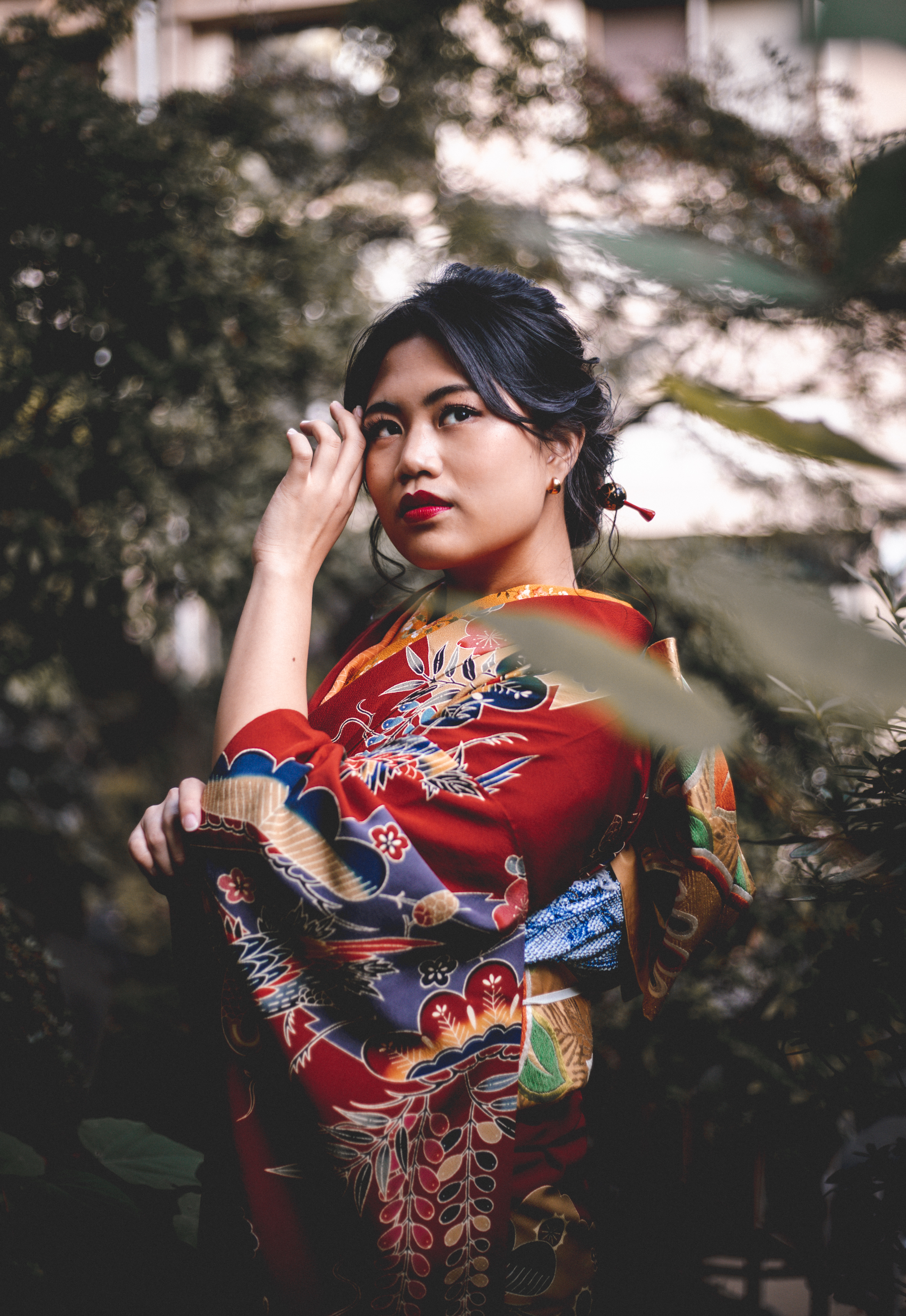 Kimono portrait