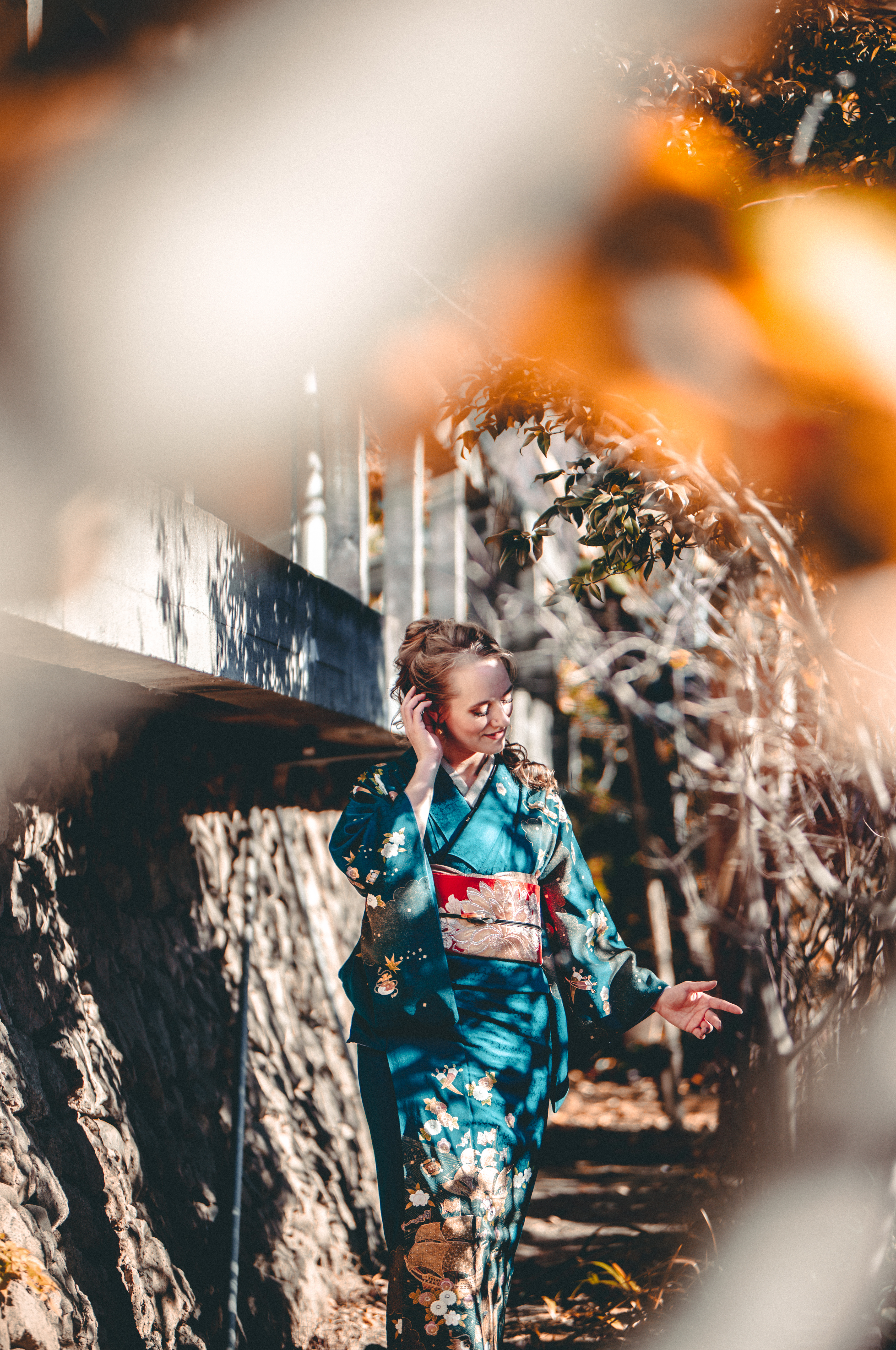Kimono portrait