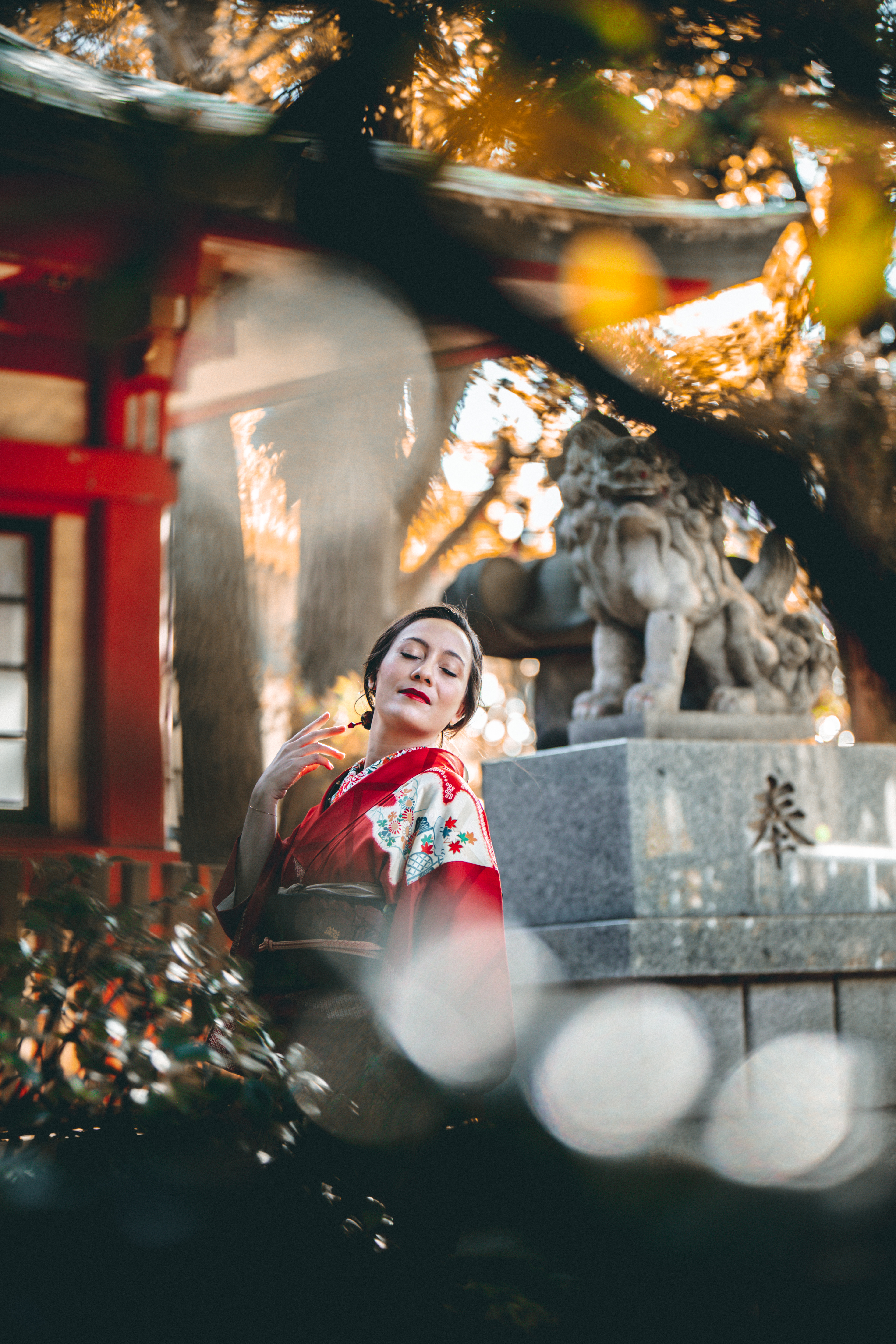 Kimono portrait