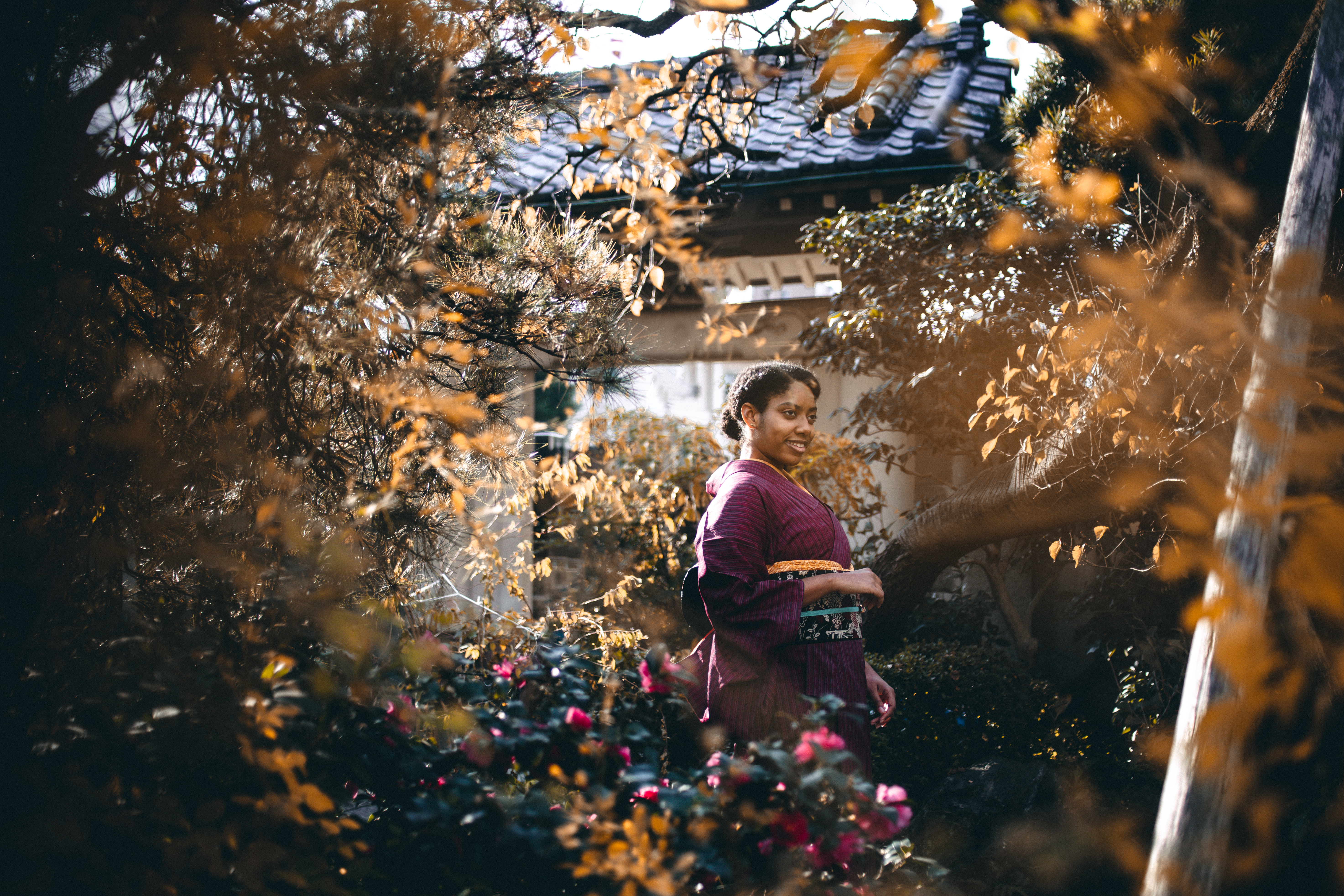 Kimono portrait