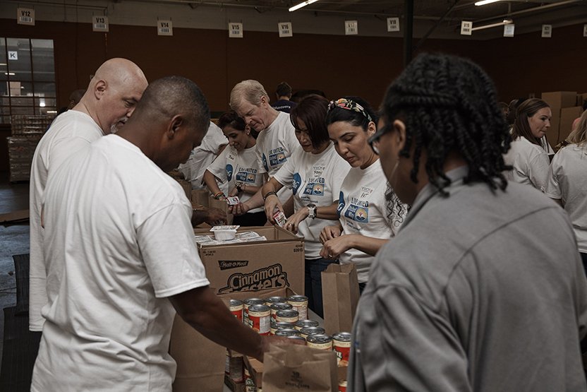 Coomunity volunteers