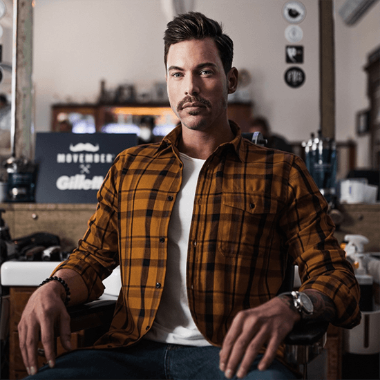 Gillette Dach Movember
