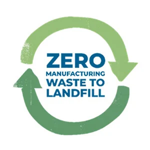 Zero manufacturing waste to landfill