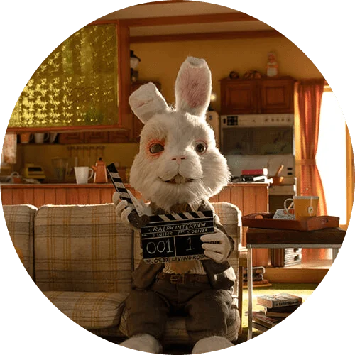 Still image from the activist film #SaveRalph, a cruelty-free campaign led by Humane Society International