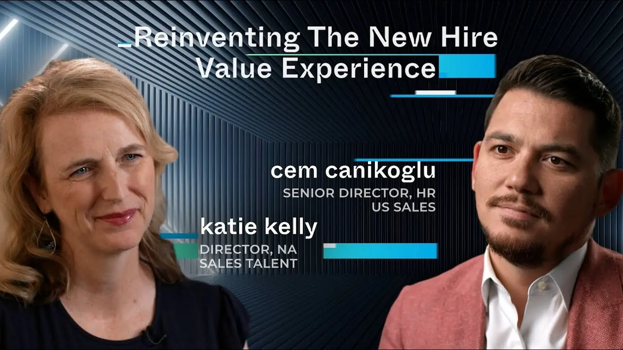 Watch Innovation Spotlight: Reinventing the New Hire Experience | Katie Kelly & Cem Canikoglu