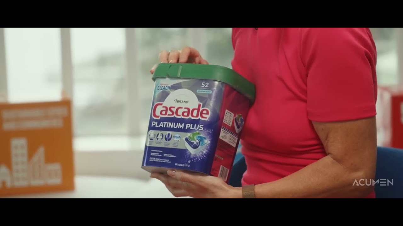 Screenshot of Cascade Platinum Plus product from the video.