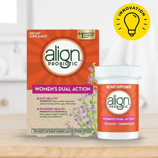 Align probiotic - Women's dual action product