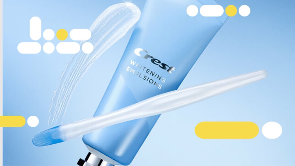 Crest Whitening Emulsions