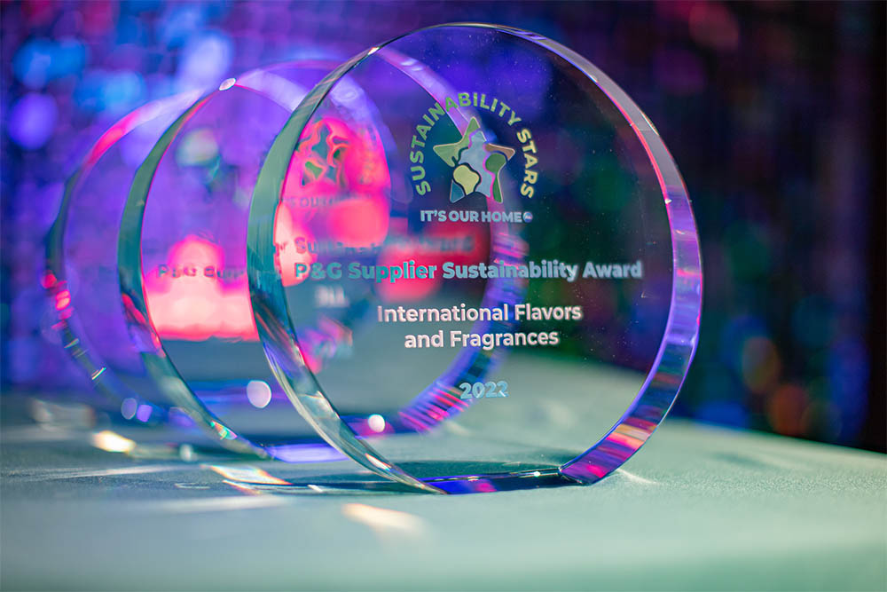 P&G Supplier Sustainability Award - International Flavors and Fragrances 2022