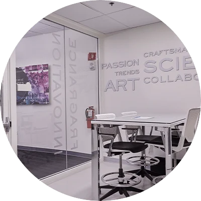 Mason Business Center Expansion - Perfume Huddle Entryway