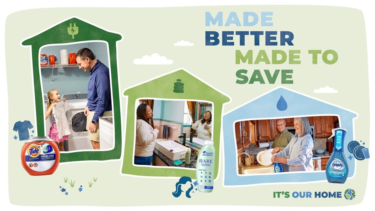 Watch P&G | #ItsOurHome | Made Better. Made to Save.