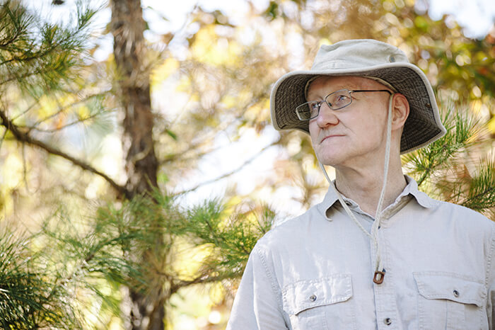 Local FSC Certified Landowner Bill Fischer pictured in Ashdown, Arkansas (file image).