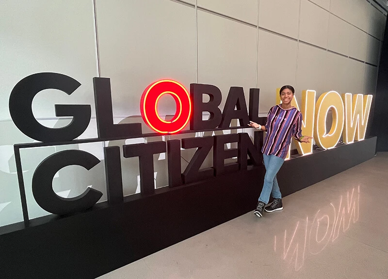 Zuriel Oduwole joining Global Citizen NOW