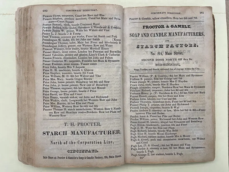 1843 Cincinnati City Directory