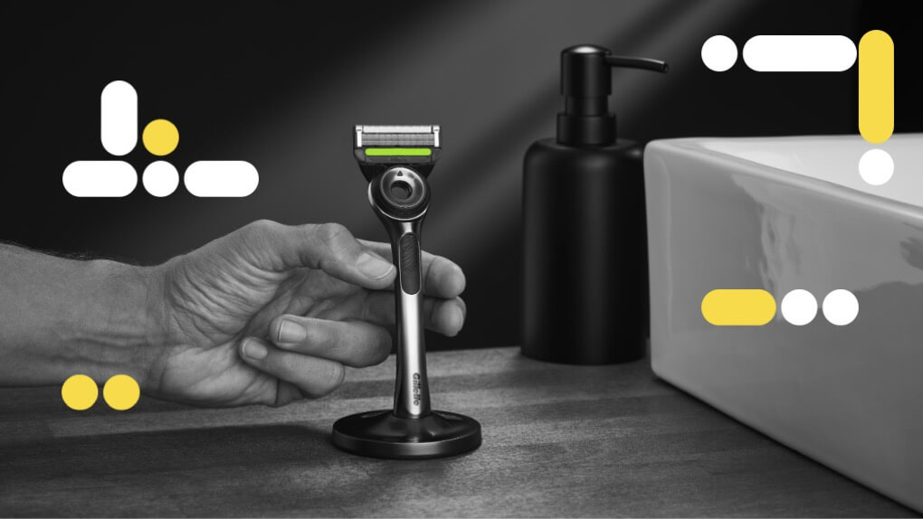 GilletteLabs Exfoliating Bar Razor