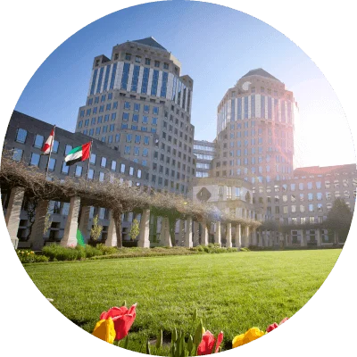 P&G World Headquarters - exterior view