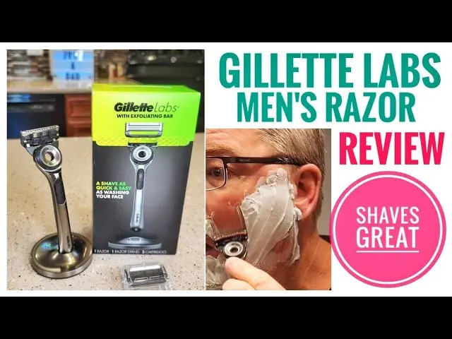 Watch: Review Gillette Labs Mens Razor with Exfoliating Bar How Does It Shave?