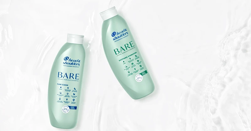 Head & Shoulders BARE bottles
