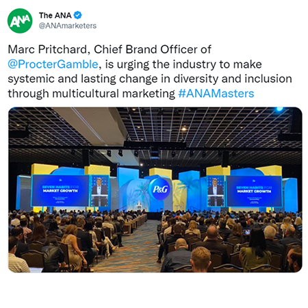 Marc Pritchard, Chief Brand Officer of P&G