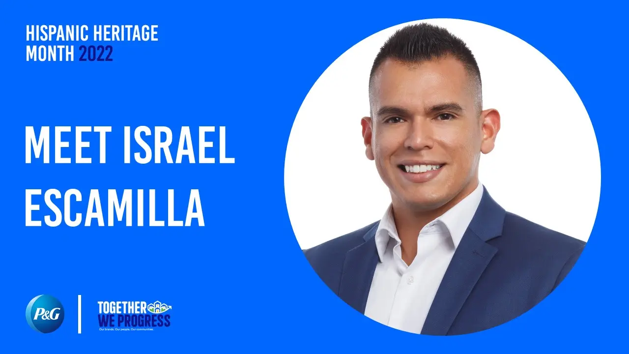 Israel Escamilla, Senior Manager, Brand Building Purchases card