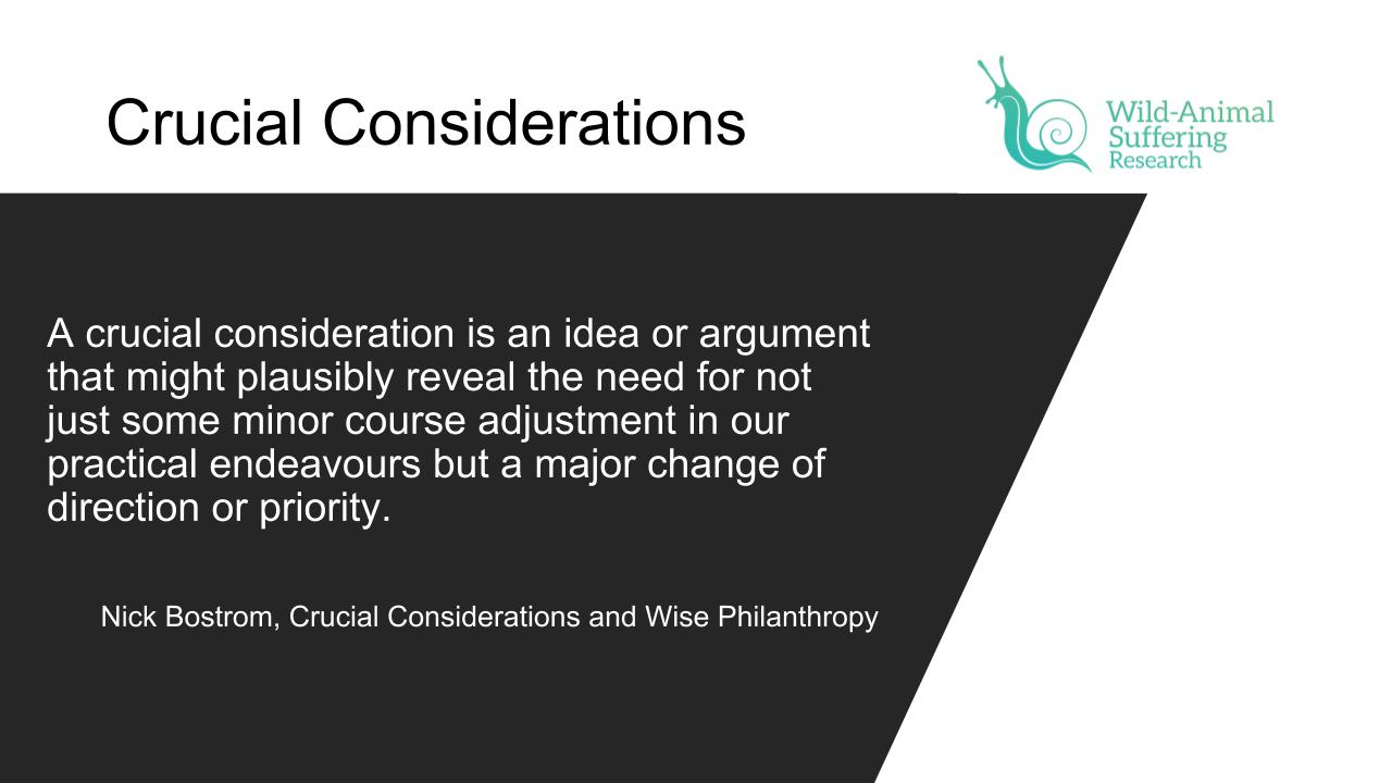 Crucial Considerations in WAS Slide 1