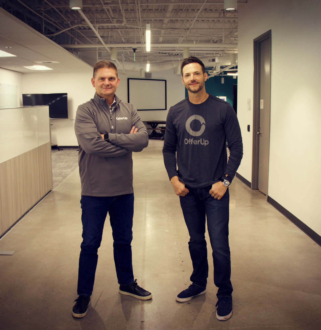 Incoming OfferUp CEO Todd Dunlap and OfferUp co-Founder Nick Huzar