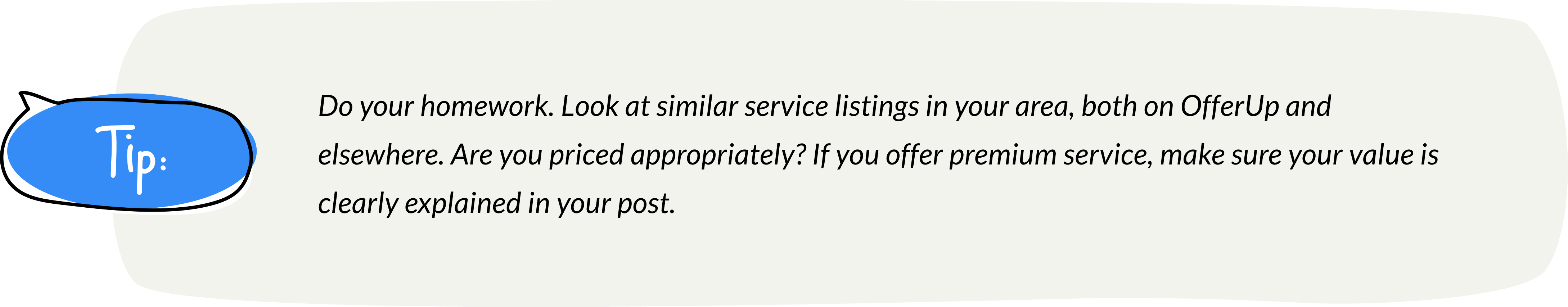 Services Tip: Pricing