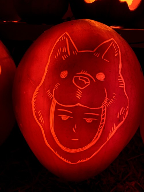 Watchdog Man Pumpkin Carving