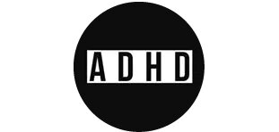 ADHD by travis mills logo
