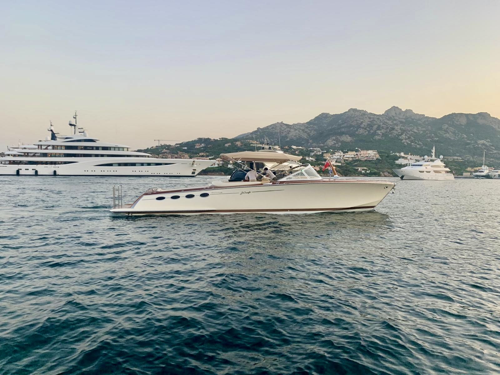 J Craft Torpedo Bourik operating as tender to superyacht Dilbar.