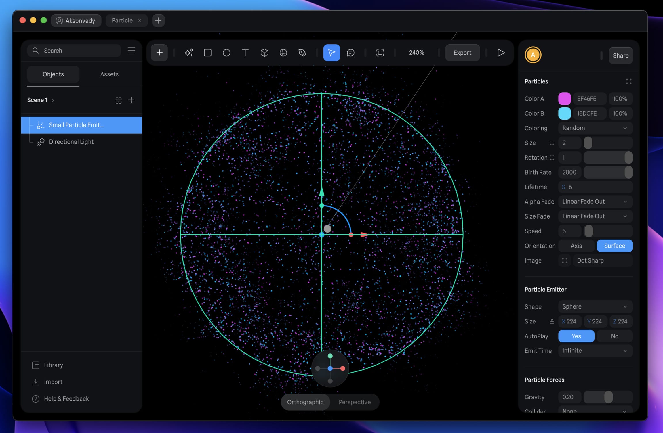 Particles Animation image 1