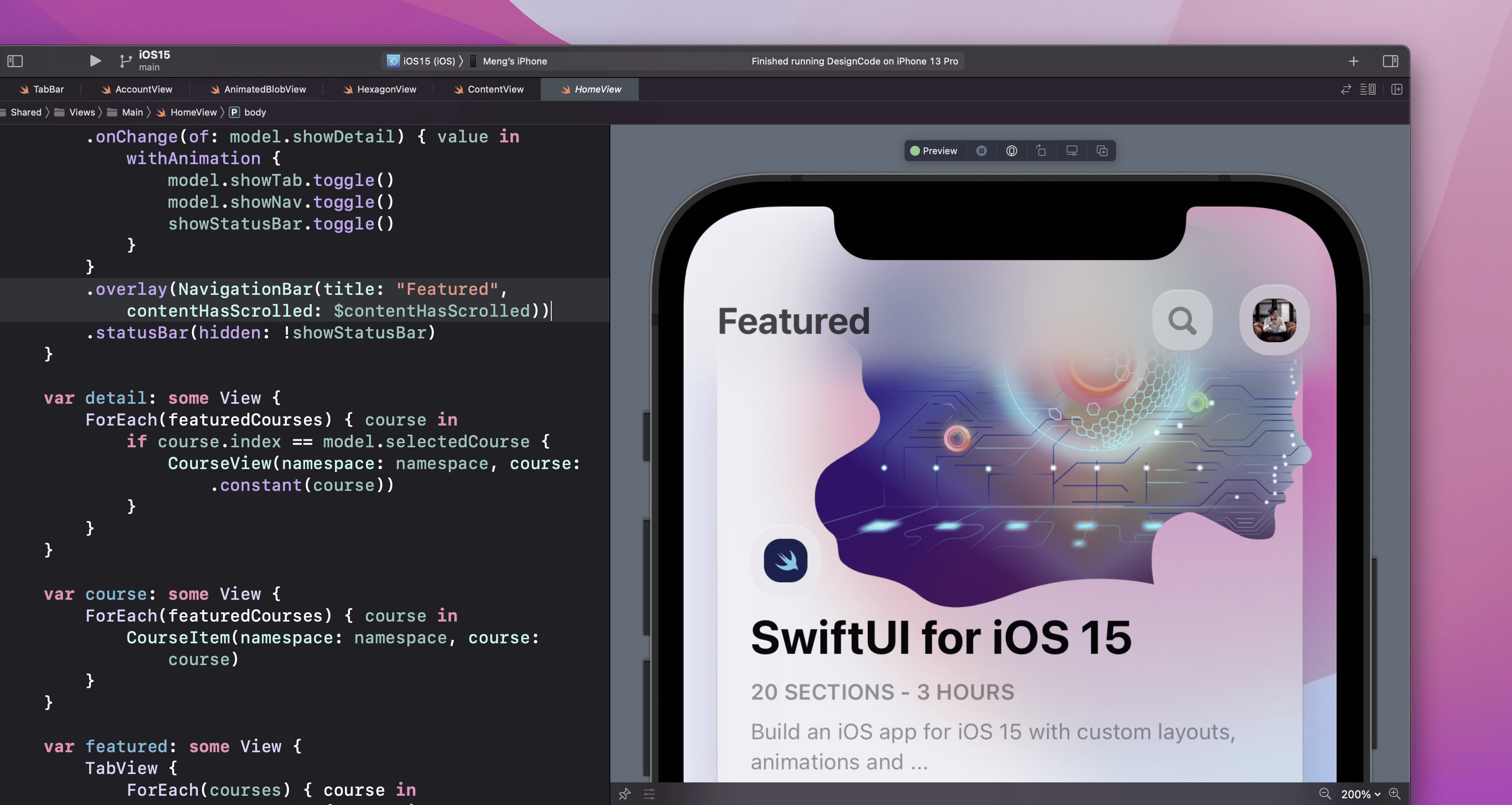 Custom Navigation Bar