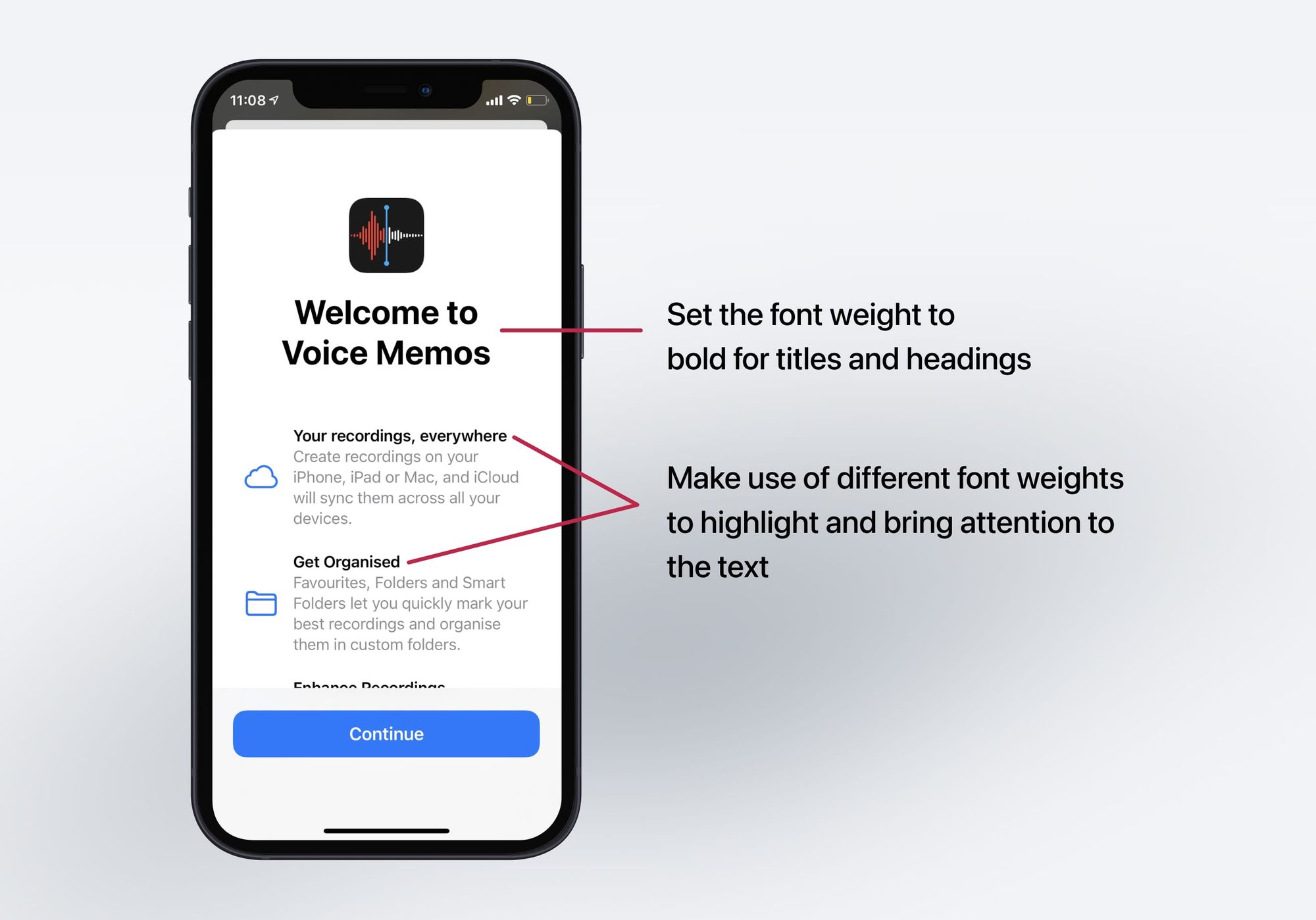 iOS 16 Typography image 14