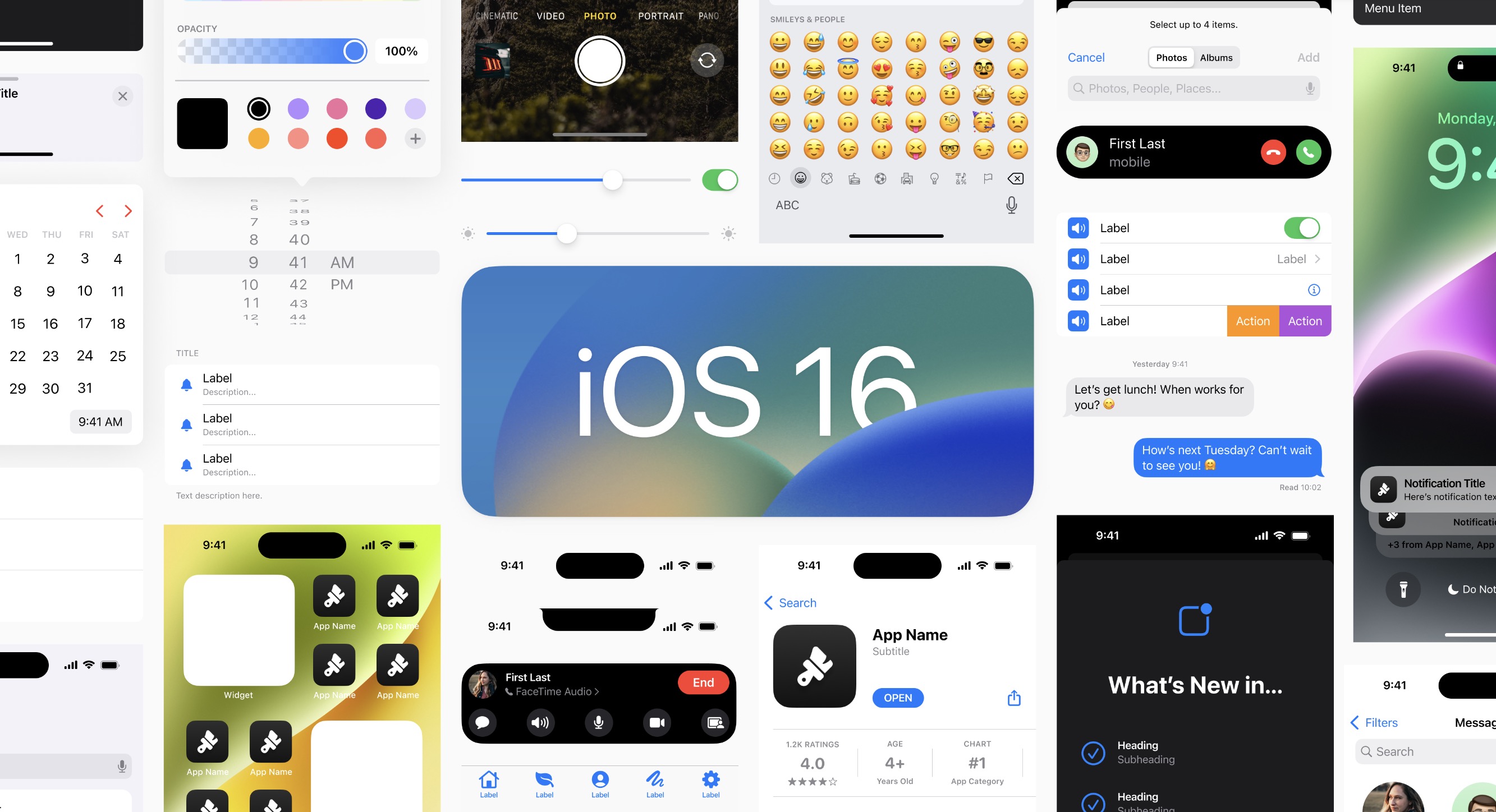 UI Kits and Templates image 7
