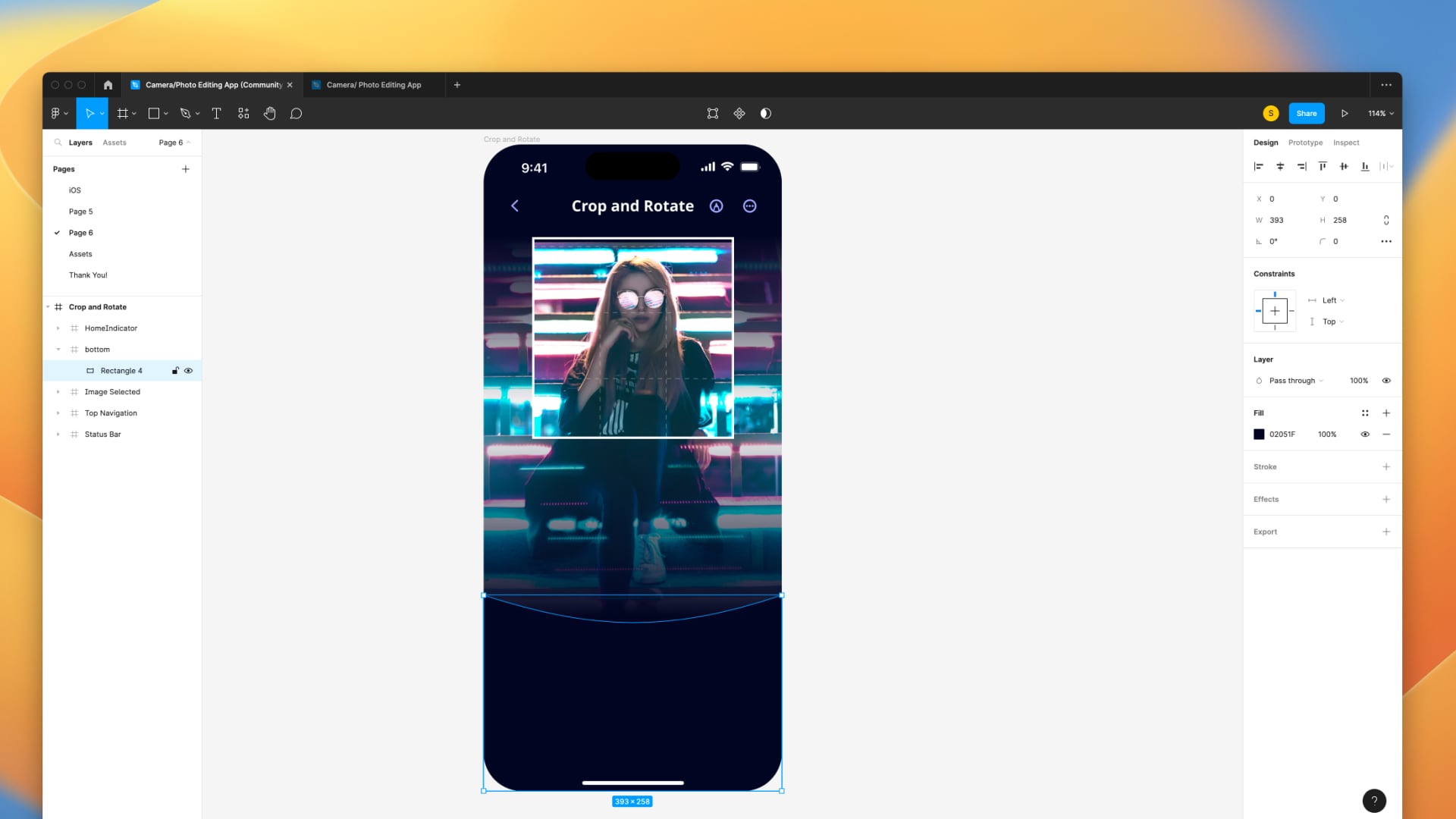 Camera Photo Editing - Brightness / Crop and Rotate image 6