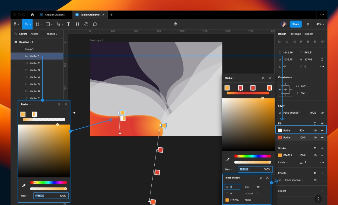 Radial Gradient image 7