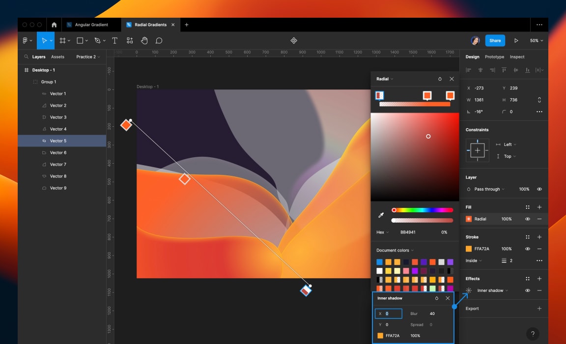 Radial Gradient image 11