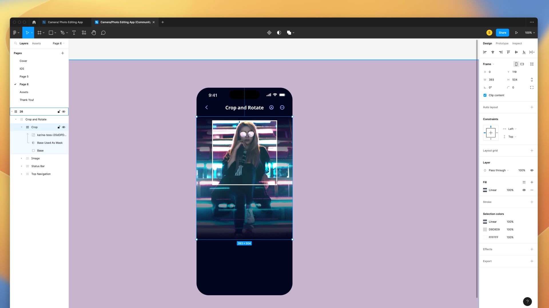 Camera Photo Editing - Brightness / Crop and Rotate image 4